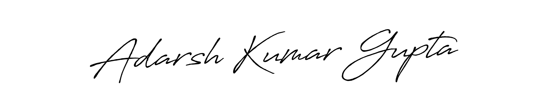 Make a beautiful signature design for name Adarsh Kumar Gupta. Use this online signature maker to create a handwritten signature for free. Adarsh Kumar Gupta signature style 7 images and pictures png