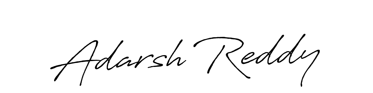 Also we have Adarsh Reddy name is the best signature style. Create professional handwritten signature collection using Antro_Vectra_Bolder autograph style. Adarsh Reddy signature style 7 images and pictures png