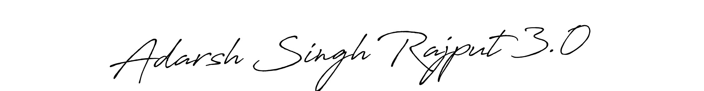 Make a beautiful signature design for name Adarsh Singh Rajput 3.0. With this signature (Antro_Vectra_Bolder) style, you can create a handwritten signature for free. Adarsh Singh Rajput 3.0 signature style 7 images and pictures png