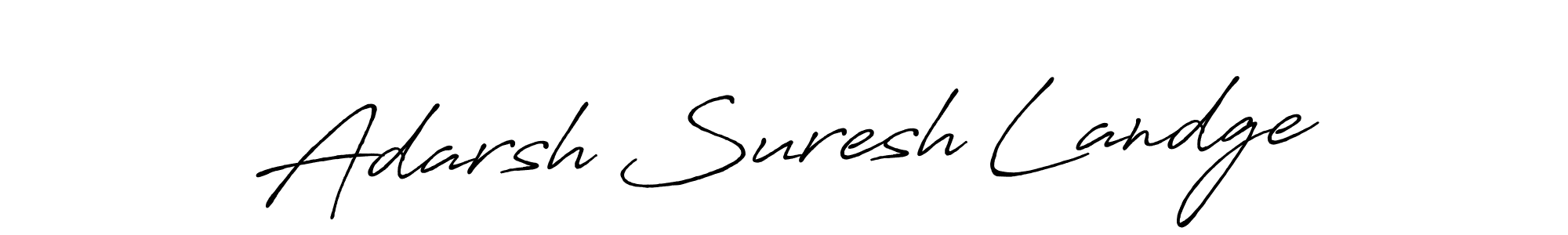 You can use this online signature creator to create a handwritten signature for the name Adarsh Suresh Landge. This is the best online autograph maker. Adarsh Suresh Landge signature style 7 images and pictures png