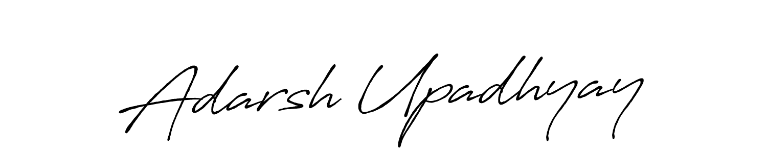 You should practise on your own different ways (Antro_Vectra_Bolder) to write your name (Adarsh Upadhyay) in signature. don't let someone else do it for you. Adarsh Upadhyay signature style 7 images and pictures png