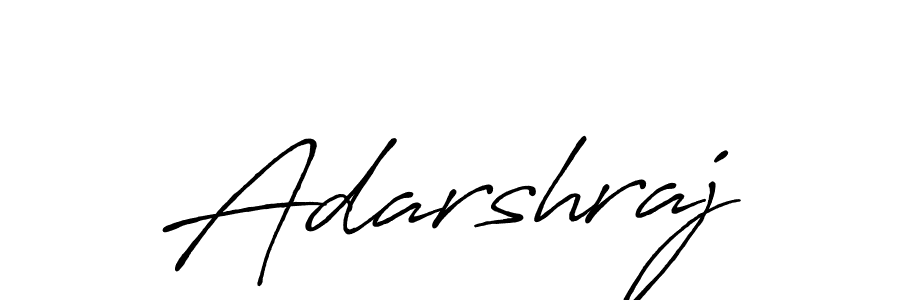 Use a signature maker to create a handwritten signature online. With this signature software, you can design (Antro_Vectra_Bolder) your own signature for name Adarshraj. Adarshraj signature style 7 images and pictures png