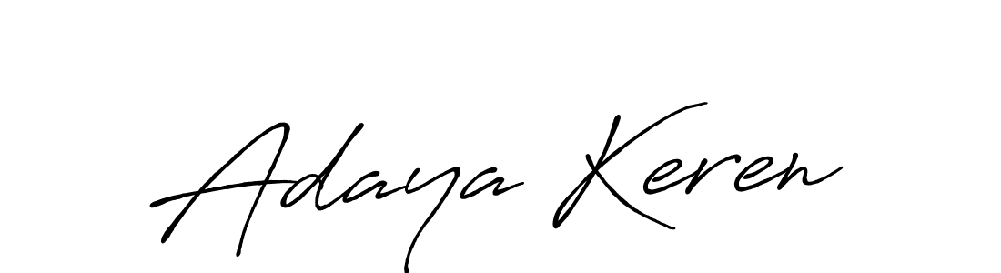 Make a beautiful signature design for name Adaya Keren. Use this online signature maker to create a handwritten signature for free. Adaya Keren signature style 7 images and pictures png