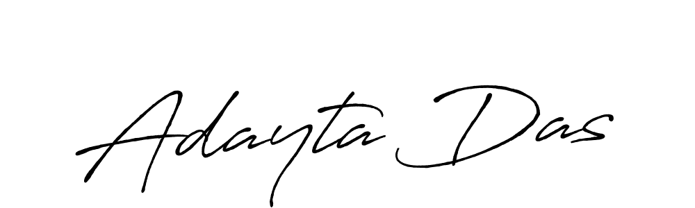How to make Adayta Das name signature. Use Antro_Vectra_Bolder style for creating short signs online. This is the latest handwritten sign. Adayta Das signature style 7 images and pictures png