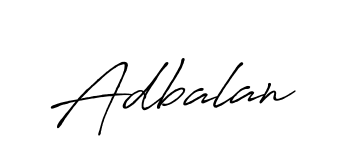 Antro_Vectra_Bolder is a professional signature style that is perfect for those who want to add a touch of class to their signature. It is also a great choice for those who want to make their signature more unique. Get Adbalan name to fancy signature for free. Adbalan signature style 7 images and pictures png