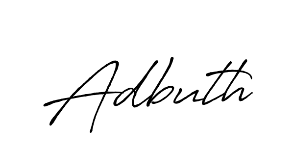 Also we have Adbuth name is the best signature style. Create professional handwritten signature collection using Antro_Vectra_Bolder autograph style. Adbuth signature style 7 images and pictures png