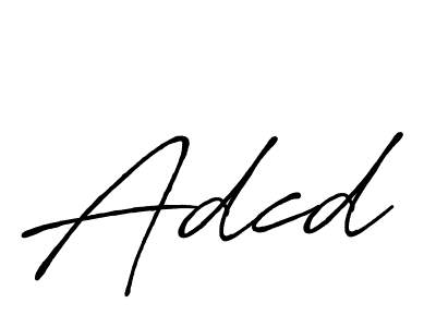 The best way (Antro_Vectra_Bolder) to make a short signature is to pick only two or three words in your name. The name Adcd include a total of six letters. For converting this name. Adcd signature style 7 images and pictures png