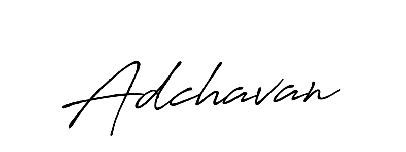 You can use this online signature creator to create a handwritten signature for the name Adchavan. This is the best online autograph maker. Adchavan signature style 7 images and pictures png