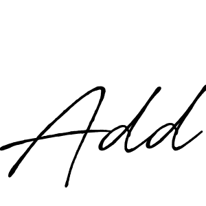 if you are searching for the best signature style for your name Add. so please give up your signature search. here we have designed multiple signature styles  using Antro_Vectra_Bolder. Add signature style 7 images and pictures png