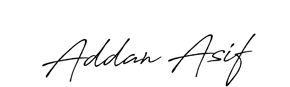 This is the best signature style for the Addan Asif name. Also you like these signature font (Antro_Vectra_Bolder). Mix name signature. Addan Asif signature style 7 images and pictures png