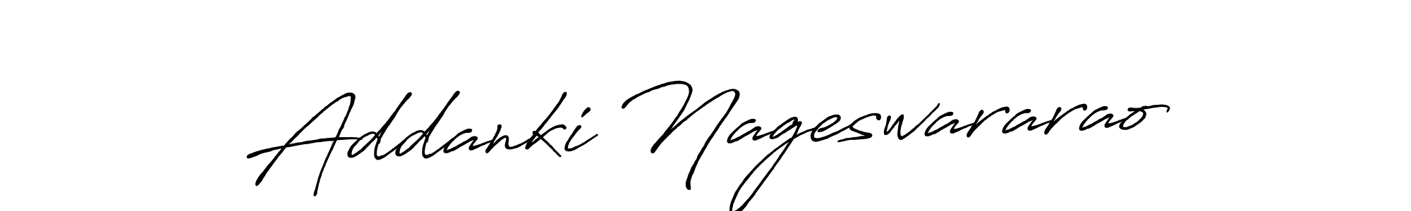 How to make Addanki Nageswararao signature? Antro_Vectra_Bolder is a professional autograph style. Create handwritten signature for Addanki Nageswararao name. Addanki Nageswararao signature style 7 images and pictures png