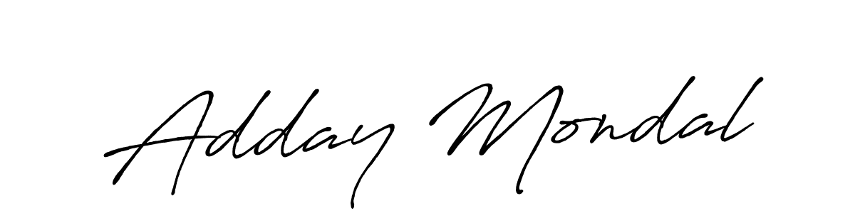 Once you've used our free online signature maker to create your best signature Antro_Vectra_Bolder style, it's time to enjoy all of the benefits that Adday Mondal name signing documents. Adday Mondal signature style 7 images and pictures png