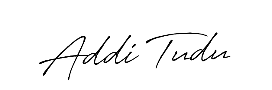 How to Draw Addi Tudu signature style? Antro_Vectra_Bolder is a latest design signature styles for name Addi Tudu. Addi Tudu signature style 7 images and pictures png