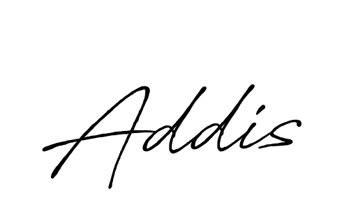 Make a beautiful signature design for name Addis. Use this online signature maker to create a handwritten signature for free. Addis signature style 7 images and pictures png