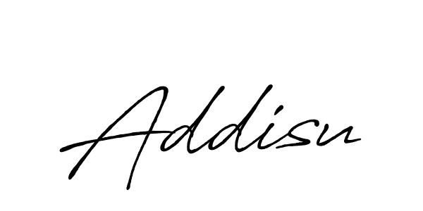 Also You can easily find your signature by using the search form. We will create Addisu name handwritten signature images for you free of cost using Antro_Vectra_Bolder sign style. Addisu signature style 7 images and pictures png