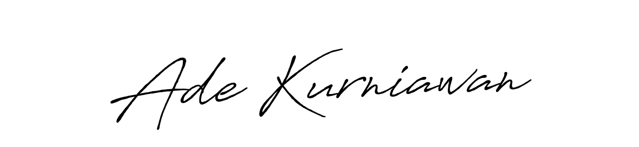 Antro_Vectra_Bolder is a professional signature style that is perfect for those who want to add a touch of class to their signature. It is also a great choice for those who want to make their signature more unique. Get Ade Kurniawan name to fancy signature for free. Ade Kurniawan signature style 7 images and pictures png