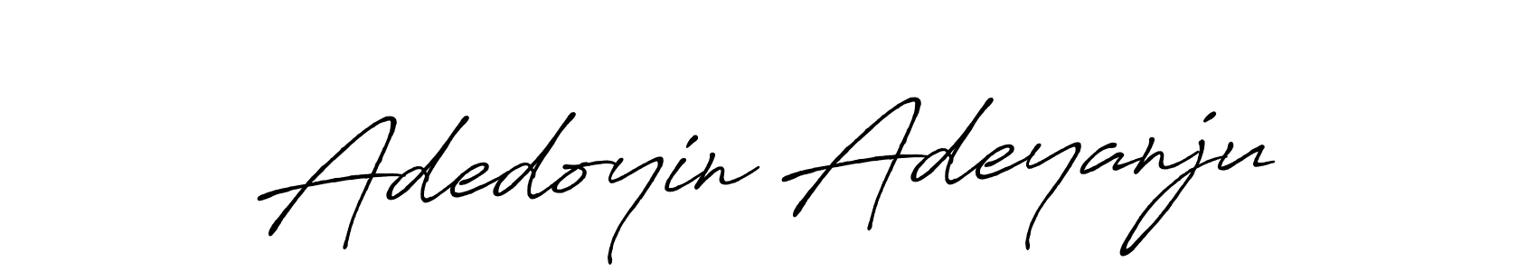 Make a beautiful signature design for name Adedoyin Adeyanju. With this signature (Antro_Vectra_Bolder) style, you can create a handwritten signature for free. Adedoyin Adeyanju signature style 7 images and pictures png