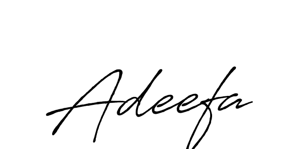 if you are searching for the best signature style for your name Adeefa. so please give up your signature search. here we have designed multiple signature styles  using Antro_Vectra_Bolder. Adeefa signature style 7 images and pictures png