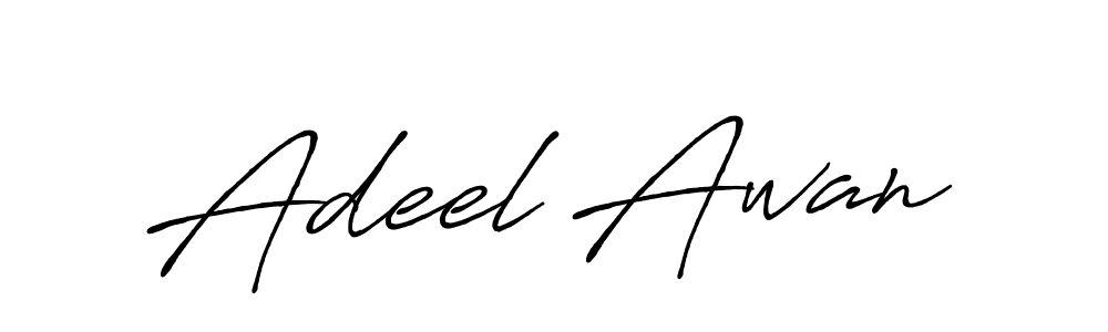 This is the best signature style for the Adeel Awan name. Also you like these signature font (Antro_Vectra_Bolder). Mix name signature. Adeel Awan signature style 7 images and pictures png