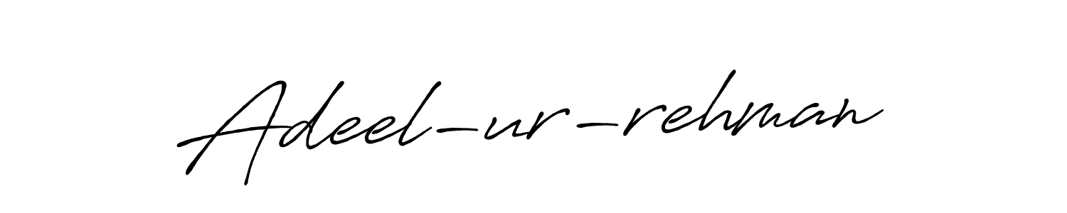 You should practise on your own different ways (Antro_Vectra_Bolder) to write your name (Adeel-ur-rehman) in signature. don't let someone else do it for you. Adeel-ur-rehman signature style 7 images and pictures png