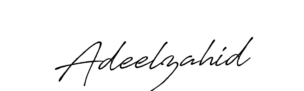 Make a beautiful signature design for name Adeelzahid. Use this online signature maker to create a handwritten signature for free. Adeelzahid signature style 7 images and pictures png