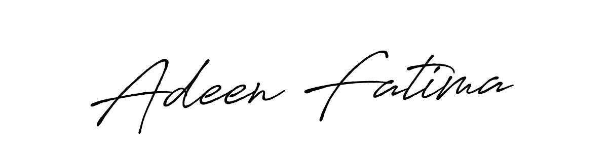 You can use this online signature creator to create a handwritten signature for the name Adeen Fatima. This is the best online autograph maker. Adeen Fatima signature style 7 images and pictures png