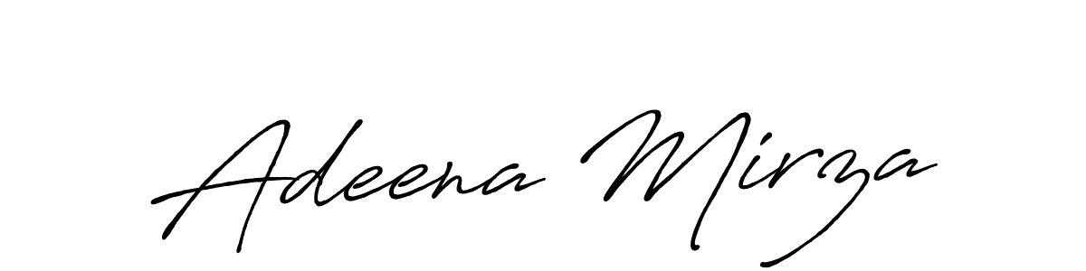 Similarly Antro_Vectra_Bolder is the best handwritten signature design. Signature creator online .You can use it as an online autograph creator for name Adeena Mirza. Adeena Mirza signature style 7 images and pictures png