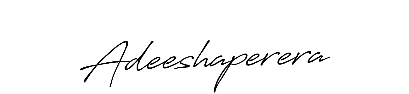 How to make Adeeshaperera name signature. Use Antro_Vectra_Bolder style for creating short signs online. This is the latest handwritten sign. Adeeshaperera signature style 7 images and pictures png