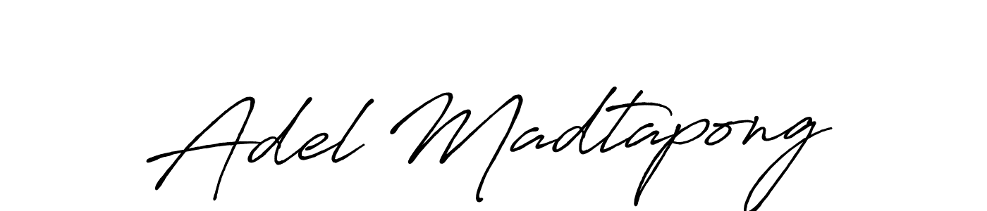 Similarly Antro_Vectra_Bolder is the best handwritten signature design. Signature creator online .You can use it as an online autograph creator for name Adel Madtapong. Adel Madtapong signature style 7 images and pictures png