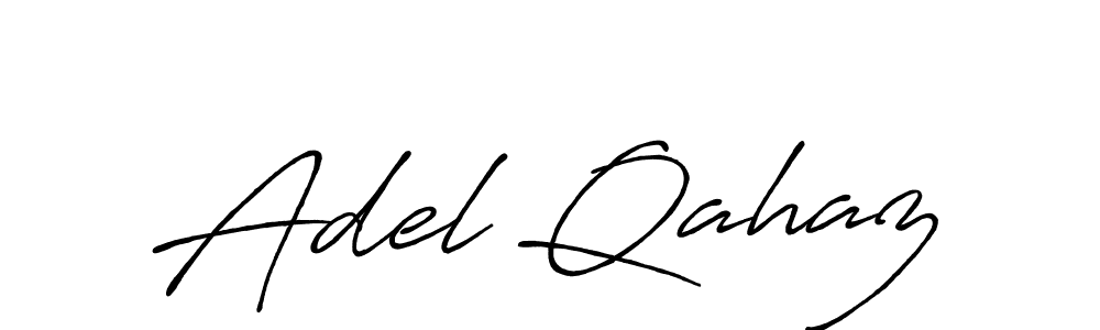 Similarly Antro_Vectra_Bolder is the best handwritten signature design. Signature creator online .You can use it as an online autograph creator for name Adel Qahaz. Adel Qahaz signature style 7 images and pictures png