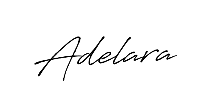 Design your own signature with our free online signature maker. With this signature software, you can create a handwritten (Antro_Vectra_Bolder) signature for name Adelara. Adelara signature style 7 images and pictures png