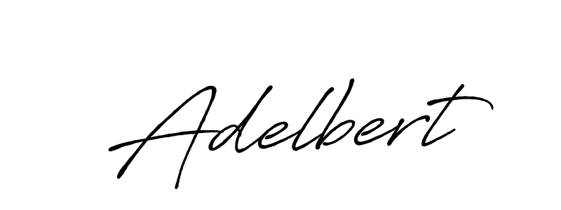 Make a beautiful signature design for name Adelbert. With this signature (Antro_Vectra_Bolder) style, you can create a handwritten signature for free. Adelbert signature style 7 images and pictures png