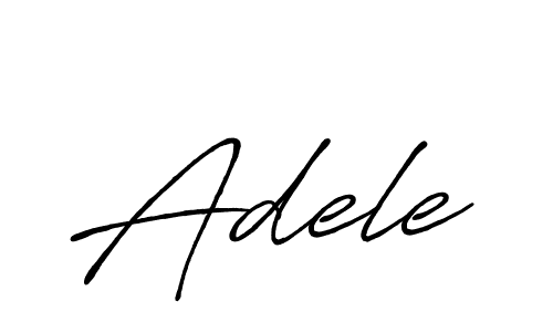 You should practise on your own different ways (Antro_Vectra_Bolder) to write your name (Adele) in signature. don't let someone else do it for you. Adele signature style 7 images and pictures png