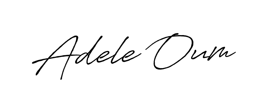 Here are the top 10 professional signature styles for the name Adele Oum. These are the best autograph styles you can use for your name. Adele Oum signature style 7 images and pictures png