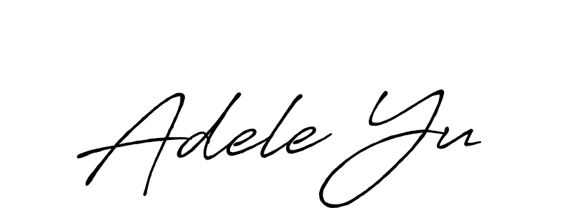 How to Draw Adele Yu signature style? Antro_Vectra_Bolder is a latest design signature styles for name Adele Yu. Adele Yu signature style 7 images and pictures png