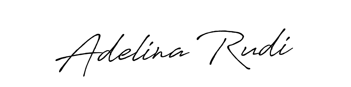 if you are searching for the best signature style for your name Adelina Rudi. so please give up your signature search. here we have designed multiple signature styles  using Antro_Vectra_Bolder. Adelina Rudi signature style 7 images and pictures png