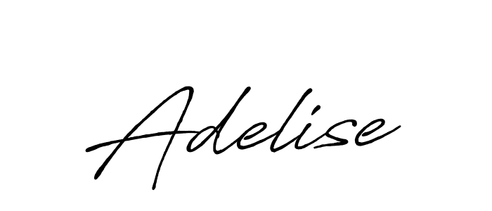 Make a beautiful signature design for name Adelise. With this signature (Antro_Vectra_Bolder) style, you can create a handwritten signature for free. Adelise signature style 7 images and pictures png