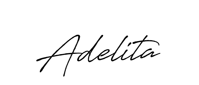 How to make Adelita signature? Antro_Vectra_Bolder is a professional autograph style. Create handwritten signature for Adelita name. Adelita signature style 7 images and pictures png