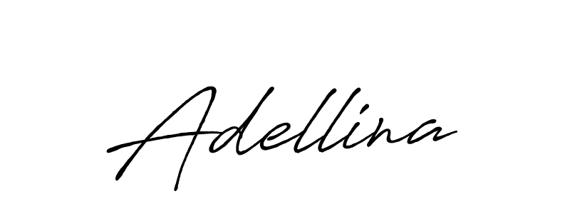 Make a beautiful signature design for name Adellina. With this signature (Antro_Vectra_Bolder) style, you can create a handwritten signature for free. Adellina signature style 7 images and pictures png