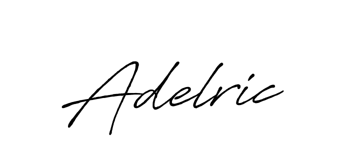 Also we have Adelric name is the best signature style. Create professional handwritten signature collection using Antro_Vectra_Bolder autograph style. Adelric signature style 7 images and pictures png