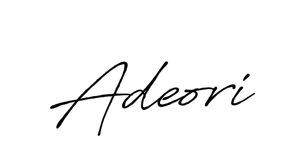 How to make Adeori signature? Antro_Vectra_Bolder is a professional autograph style. Create handwritten signature for Adeori name. Adeori signature style 7 images and pictures png