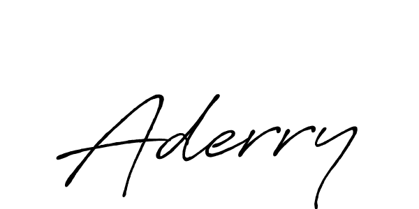 Once you've used our free online signature maker to create your best signature Antro_Vectra_Bolder style, it's time to enjoy all of the benefits that Aderry name signing documents. Aderry signature style 7 images and pictures png