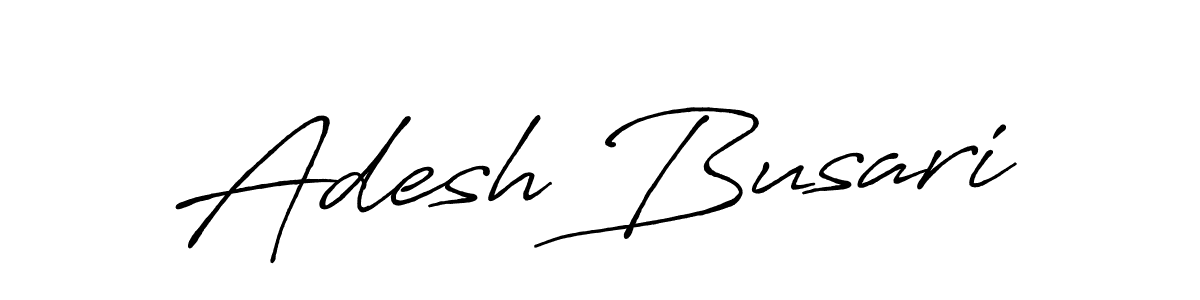 Similarly Antro_Vectra_Bolder is the best handwritten signature design. Signature creator online .You can use it as an online autograph creator for name Adesh Busari. Adesh Busari signature style 7 images and pictures png