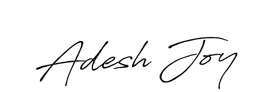 How to make Adesh Joy signature? Antro_Vectra_Bolder is a professional autograph style. Create handwritten signature for Adesh Joy name. Adesh Joy signature style 7 images and pictures png