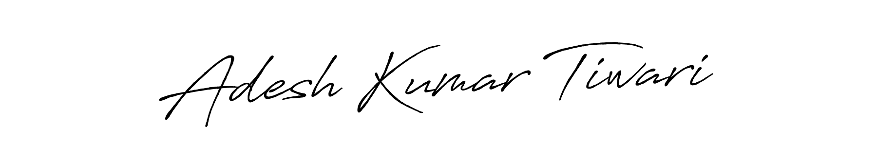 Adesh Kumar Tiwari stylish signature style. Best Handwritten Sign (Antro_Vectra_Bolder) for my name. Handwritten Signature Collection Ideas for my name Adesh Kumar Tiwari. Adesh Kumar Tiwari signature style 7 images and pictures png