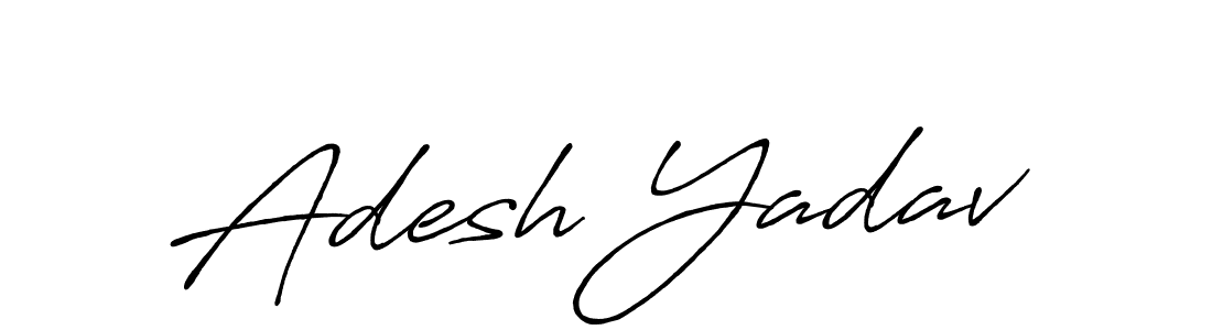 Make a short Adesh Yadav signature style. Manage your documents anywhere anytime using Antro_Vectra_Bolder. Create and add eSignatures, submit forms, share and send files easily. Adesh Yadav signature style 7 images and pictures png