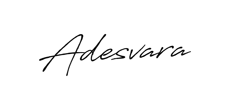 if you are searching for the best signature style for your name Adesvara. so please give up your signature search. here we have designed multiple signature styles  using Antro_Vectra_Bolder. Adesvara signature style 7 images and pictures png