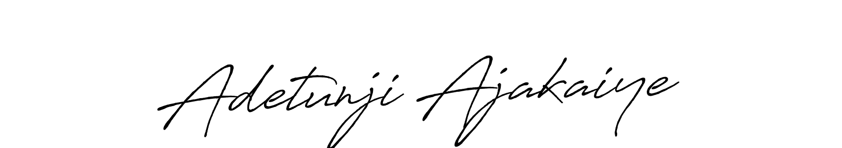 Similarly Antro_Vectra_Bolder is the best handwritten signature design. Signature creator online .You can use it as an online autograph creator for name Adetunji Ajakaiye. Adetunji Ajakaiye signature style 7 images and pictures png