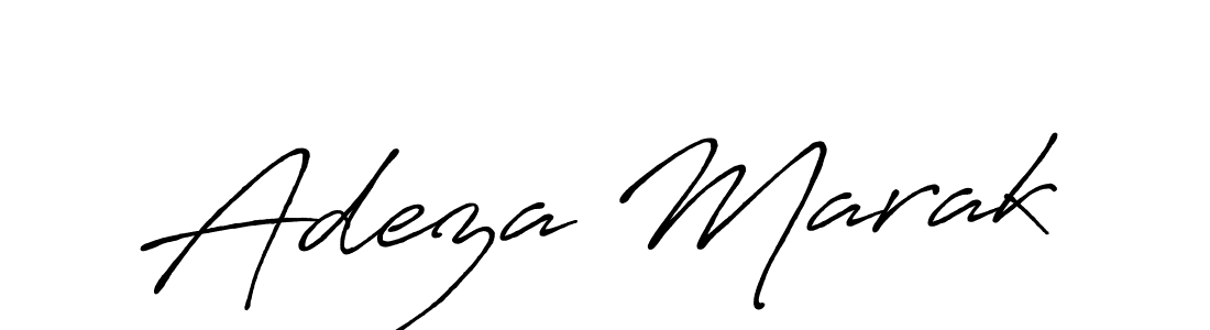 Adeza Marak stylish signature style. Best Handwritten Sign (Antro_Vectra_Bolder) for my name. Handwritten Signature Collection Ideas for my name Adeza Marak. Adeza Marak signature style 7 images and pictures png