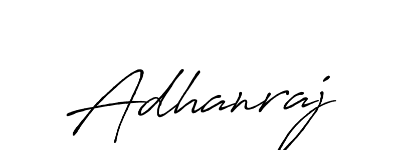 Also we have Adhanraj name is the best signature style. Create professional handwritten signature collection using Antro_Vectra_Bolder autograph style. Adhanraj signature style 7 images and pictures png